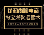 花和尚·天猫淘宝爆款运营实操技术,手把手教你月销万件的爆款打造技巧-水滴知识网
