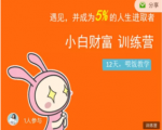 八宝复利学苑·小白财富训练营，「债」出了人生第一个1000万-水滴知识网