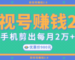 影视号赚钱项目2.0,无需电脑,一部手机剪出每月2W+收入-水滴知识网