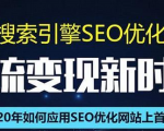SEO搜索引擎优化总监实战VIP课堂【透析2020最新案例】快速实现年新30W-水滴知识网