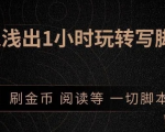 引流脚本实战课：1小时深入浅出视频实操讲解，教你0基础学会写引流脚本-水滴知识网