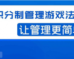 宅男·积分制管理游戏法则,让你从0到1,从1到N+,玩转积分制管理-水滴知识网