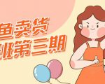 强子日志闲鱼卖货初级班第三期:新手0基础学习闲鱼卖货赚钱,月入过万-水滴知识网