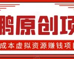 高鹏圈半自动化出单,月入2万零成本虚拟产品项目【附资料】-水滴知识网