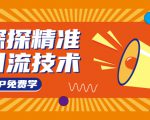 探探精准引流技术:探探上模拟器+探探做号方法+模拟器话术+视频演示-水滴知识网