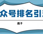 胜子老师微信公众号排名引流,微信10亿月活用户引流方法-水滴知识网