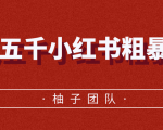 月入五千小红书粗暴赚钱玩法,适合上班族的赚钱副业-水滴知识网