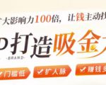 IP打造吸金术:0基础0资源,也能扩大影响力100倍,让钱主动找你!-水滴知识网