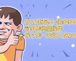 2021新风口-拼多多虚拟店:可多店批量操作,每个店一天收入在200-1000-水滴知识网
