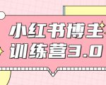 红商学院·小红书博主训练营3.0,实战操作轻松月入过万-水滴知识网