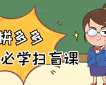 拼多多商家开店入门必学，0基础新手小白扫盲课（58节视频课程）-水滴知识网