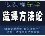 林雨·造课方法论:知识变现老炮教你做出一门好卖、好口碑的优质课程-水滴知识网