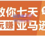 晟尧跨境·教你七天玩赚亚马逊,教你轻松玩赚亚马逊,适合小白学习-水滴知识网