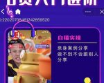 朱白板抖音带货进阶课,实操运营+主播不玩虚的-水滴知识网
