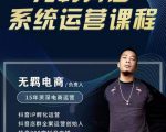 无羁抖店无货源系统运营课,店选品上架出单全程一对一指导带实操-水滴知识网