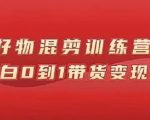 万三好物混剪训练营:小白0到1带货变现课-水滴知识网