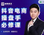 诸葛老王-抖音电商操盘手必修课：顶层设计，​起号破局，爆款运营，数据分析-水滴知识网