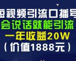 安妈·短视频引流口播号，会说话就能引流，一年收益20W（价值1888元）-水滴知识网