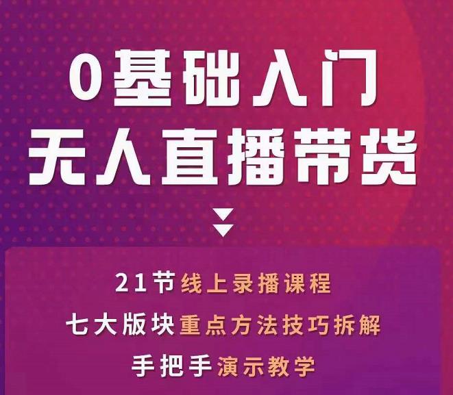 网红叫兽-抖音无人直播带货,一个人就可以搞定的直播带货实战课-水滴知识网