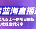 抖音最新蓝海直播玩法，3分钟赚30元，一天轻松1000+，只要你去直播就行【详细玩法教程】-水滴知识网