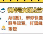 视频号变现运营,视频号+社群+直播,铁三角打通视频号变现系统-水滴知识网