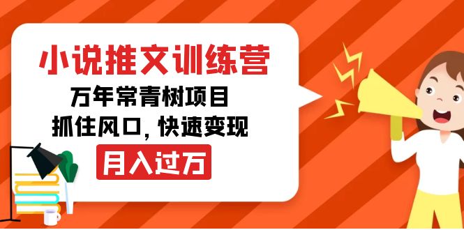 小说推文训练营,万年常青树项目,抓住风口,快速变现月入过万-水滴知识网