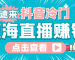 最新抖音冷门简单的蓝海直播赚钱玩法，流量大知道的人少，可做到全无人直播-水滴知识网