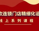 《茶饮连锁门店精细化运营》线上系列课程,茶饮门店经营必备课程(价值458元)-水滴知识网
