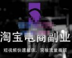 蓝Sir派·淘宝短视频快速起店，替代传统搜索方式，学会做一个不一样的淘宝店-水滴知识网