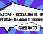 Daniel老师·独立站综合课,快速开启你的跨境电商道路-价值2599元-水滴知识网