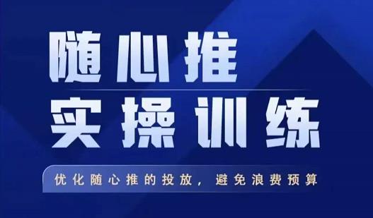飞哥·随心推实操训练,优化随心推投放,避免浪费预算-水滴知识网