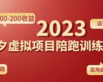 黄岛主拼多多虚拟项目陪跑训练营1.0,单店每天100-200收益,独家选品思路和运营-水滴知识网