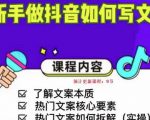 新手做抖音如何写文案,手把手实操如何拆解热门文案-水滴知识网