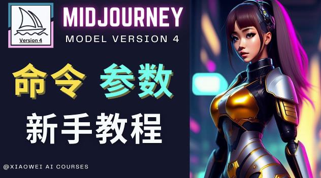 Midjourney新手入门教程，轻松创作顶级图像，命令参数-新手教程-水滴知识网