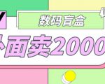 外面卖188抖音最火数码盲盒项目，自己搭建自己玩【全套源码+详细教程】-水滴知识网