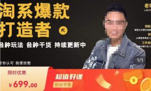 锋投老叶全店动销,淘系干货汇总,各种玩法,淘系爆款打造者-水滴知识网
