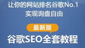 谷歌SEO实战教程:如何让你的网站在谷歌排名第一,内容从入门到高阶,适合个人及团队-水滴知识网