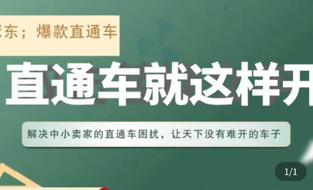 冠东·淘系直通车保姆级教程，全面讲解直通车就那么简单-水滴知识网