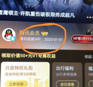 外面收费88撸腾讯会员2年,号称百分百成功,具体自测【操作教程】-水滴知识网