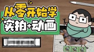 从零开始学实拍加动画,实拍加动画创意教程-水滴知识网