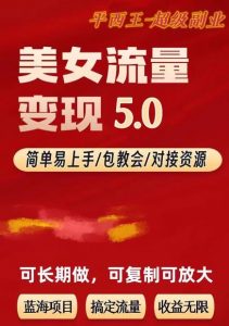 TK美女短视频变现项目无限复制（升级版），全网最高性价比项目【揭秘】-水滴知识网