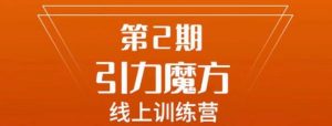 南掌柜·引力魔方拉爆流量班,7天打通你开引力魔方的任督二脉-水滴知识网