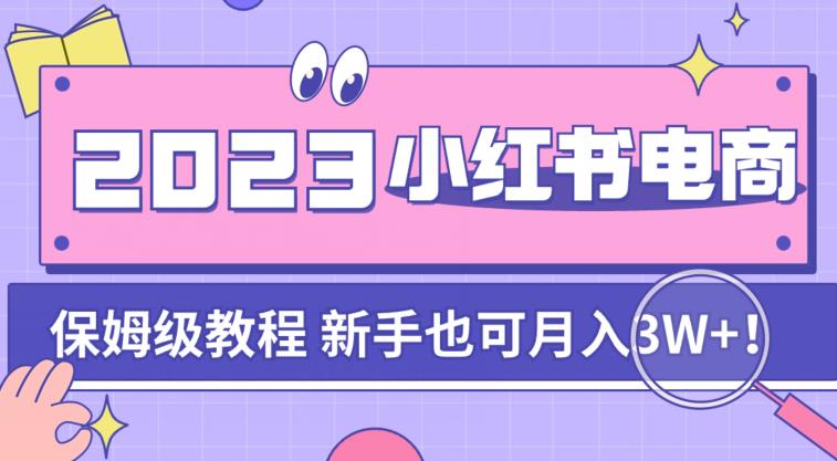 阿本小红书电商陪跑营4.0,带大家从0到1把小红书做起来-水滴知识网