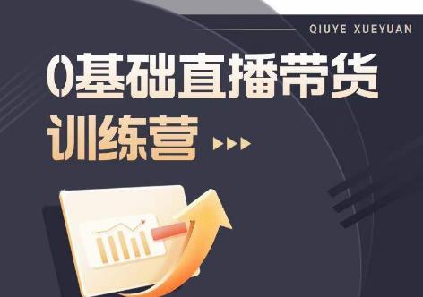 2023直播带货入门进阶运营实训课程,新手直播运营培训实操课-水滴知识网