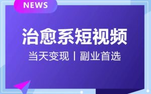 日引流500+的治愈系短视频,当天变现,小白月入过万首-水滴知识网