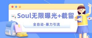 【暴力引流】Soul无限曝光+截留一体的软件【揭秘】-水滴知识网