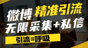 微博最新引流技术，软件提供博文评论采集+私信实现精准引流【揭秘】-水滴知识网