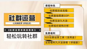 【社群运营】保姆式教程:九大互动法,八款社群运营工具助你轻松玩转社群【揭秘】-水滴知识网