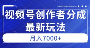 视频号广告分成新方向，作品制作简单，篇篇爆火，半月收益3000+【揭秘】-水滴知识网
