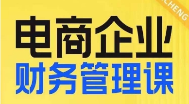 电商企业财务管理线上课,为电商企业规划财税-水滴知识网